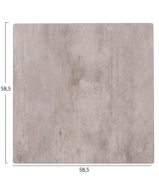 ΕΠΙΦΑΝΕΙΑ ΤΡΑΠΕΖΙΟΥ HPL HM6364.12 ΤΕΤΡΑΓΩΝΗ CEMENT COMPACT 58.5X58.5X1.5εκ.