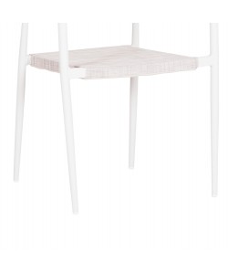 ΠΟΛΥΘΡΟΝΑ BERG HM6284.01 ΑΛΟΥΜΙΝΙΟ & TEXTILENE ΛΕΥΚΟ--P.E.TWISTED RATTAN 55x56x79Υεκ