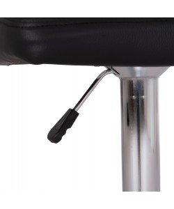 ΣΚΑΜΠΟ ΜΠΑΡ ΠΕΡΙΣΤΡΕΦΟΜΕΝΟ DIANA HM202.21 ΜΑΥΡΟ PU--ΜΕΤΑΛΛΟ ΧΡΩΜΙΟ 44x52x109Υεκ.