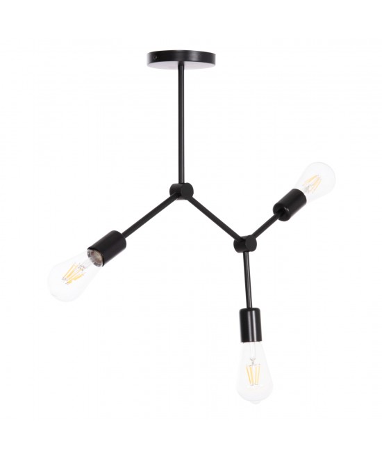 ΦΩΤΙΣΤΙΚΟ ΟΡΟΦΗΣ 3-ΦΩΤΟ LIGHTY HM7404.11 ΜΕΤΑΛΛΟ ΣΕ ΜΑΥΡΟ 52x5x48Υεκ. ΦΩΤΙΣΤΙΚΟ ΟΡΟΦΗΣ 3-ΦΩΤΟ LIGHTY HM7404.11 ΜΕΤΑΛΛΟ ΣΕ ΜΑΥΡΟ 52x5x48Υεκ.