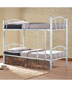 ΚΟΥΚΕΤΑ FLOOR HM21123 ΜΕΤΑΛΛΙΚΗ ΛΕΥΚΗ ΜΕ 2 ΕΠΙΔΑΠΕΔΙΑ ΣΥΡΤΑΡΙΑ ΚΑΦΕ 200x91,5x177,5Yεκ. ΚΟΥΚΕΤΑ FLOOR HM21123 ΜΕΤΑΛΛΙΚΗ ΛΕΥΚΗ ΜΕ 2 ΕΠΙΔΑΠΕΔΙΑ ΣΥΡΤΑΡΙΑ ΚΑΦΕ 200x91,5x177,5Yεκ.