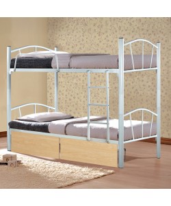 ΚΟΥΚΕΤΑ FLOOR HM21123.01 ΜΕΤΑΛΛΙΚΗ ΛΕΥΚΗ ΜΕ 2 ΕΠΙΔΑΠΕΔΙΑ ΣΥΡΤΑΡΙΑ SONAMA 200x91,5x177,5Yεκ ΚΟΥΚΕΤΑ FLOOR HM21123.01 ΜΕΤΑΛΛΙΚΗ ΛΕΥΚΗ ΜΕ 2 ΕΠΙΔΑΠΕΔΙΑ ΣΥΡΤΑΡΙΑ SONAMA 200x91,5x177,5Yεκ