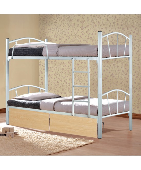 ΚΟΥΚΕΤΑ FLOOR HM21123.01 ΜΕΤΑΛΛΙΚΗ ΛΕΥΚΗ ΜΕ 2 ΕΠΙΔΑΠΕΔΙΑ ΣΥΡΤΑΡΙΑ SONAMA 200x91,5x177,5Yεκ ΚΟΥΚΕΤΑ FLOOR HM21123.01 ΜΕΤΑΛΛΙΚΗ ΛΕΥΚΗ ΜΕ 2 ΕΠΙΔΑΠΕΔΙΑ ΣΥΡΤΑΡΙΑ SONAMA 200x91,5x177,5Yεκ