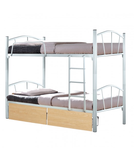 ΚΟΥΚΕΤΑ FLOOR HM21123.01 ΜΕΤΑΛΛΙΚΗ ΛΕΥΚΗ ΜΕ 2 ΕΠΙΔΑΠΕΔΙΑ ΣΥΡΤΑΡΙΑ SONAMA 200x91,5x177,5Yεκ ΚΟΥΚΕΤΑ FLOOR HM21123.01 ΜΕΤΑΛΛΙΚΗ ΛΕΥΚΗ ΜΕ 2 ΕΠΙΔΑΠΕΔΙΑ ΣΥΡΤΑΡΙΑ SONAMA 200x91,5x177,5Yεκ