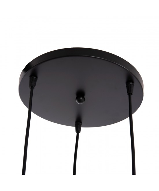 ΦΩΤΙΣΤΙΚΟ ΟΡΟΦΗΣ ΚΡΕΜΑΣΤΟ BIUT HM7528.11 ΜΑΥΡΟ ΜΕΤΑΛΛΟ-ΧΡΥΣΟ ΝΤΟΥΙ Φ23x139Υεκ.