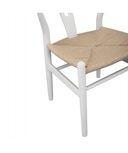 ΚΑΡΕΚΛΑ ΤΡΑΠΕΖΑΡΙΑΣ BRAVE HM8695.04 ΞΥΛΟ ΟΞΙΑΣ ΛΕΥΚΟ-ΣΧΟΙΝΙ ΜΠΕΖ 54x57x74Yεκ.