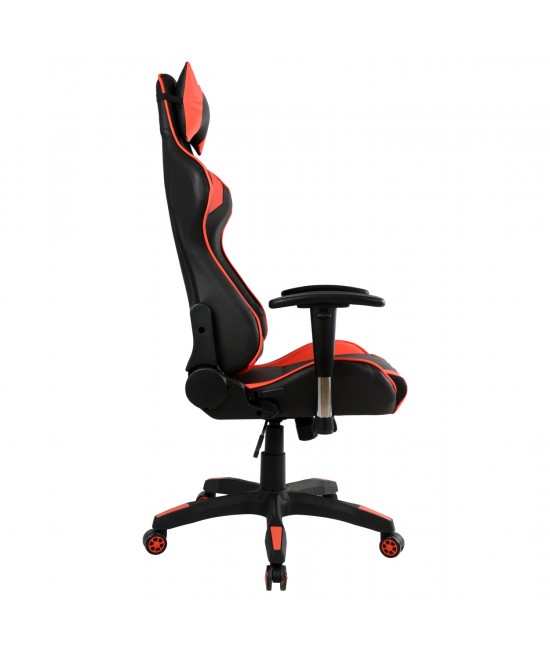 ΠΟΛΥΘΡΟΝΑ GAMING ZAYN HM1056.01 ΜΑΥΡΟ-ΚΟΚΚΙΝΟ PU 67x70x134 εκ.