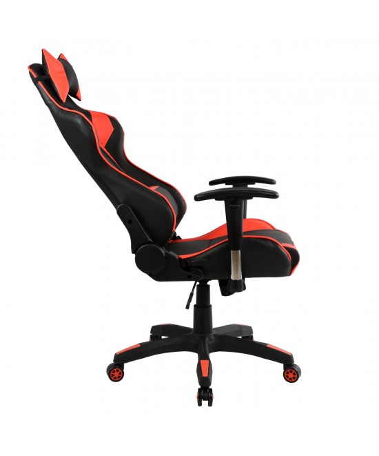 ΠΟΛΥΘΡΟΝΑ GAMING ZAYN HM1056.01 ΜΑΥΡΟ-ΚΟΚΚΙΝΟ PU 67x70x134 εκ.