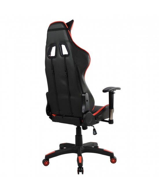 ΠΟΛΥΘΡΟΝΑ GAMING ZAYN HM1056.01 ΜΑΥΡΟ-ΚΟΚΚΙΝΟ PU 67x70x134 εκ.
