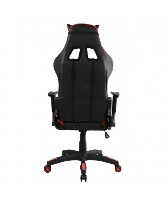 ΠΟΛΥΘΡΟΝΑ GAMING ZAYN HM1056.01 ΜΑΥΡΟ-ΚΟΚΚΙΝΟ PU 67x70x134 εκ.
