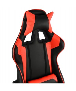 ΠΟΛΥΘΡΟΝΑ GAMING ZAYN HM1056.01 ΜΑΥΡΟ-ΚΟΚΚΙΝΟ PU 67x70x134 εκ.