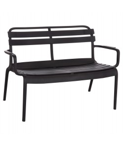 ΠΑΓΚΑΚΙ ΠΟΛΥΠΡΟΠΥΛΕΝΙΟΥ 2ΘΕΣΙΟ KORVER HM6332.02 ΜΑΥΡΟ 113x65x76Υεκ.