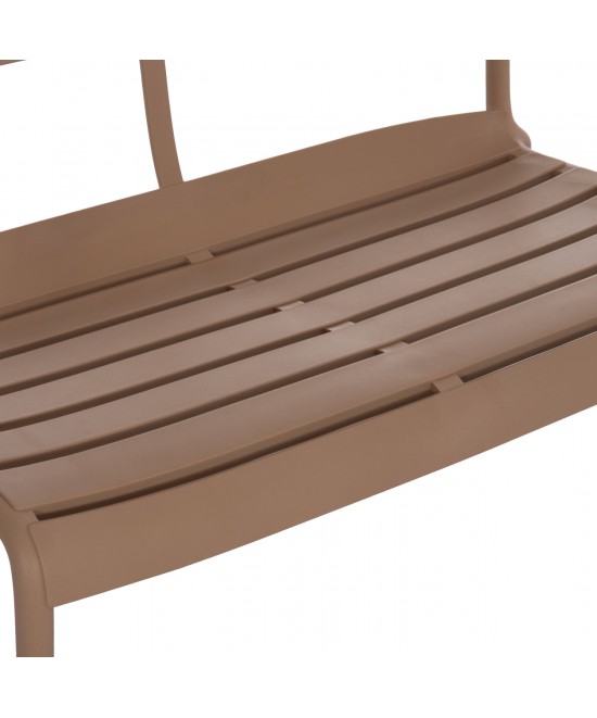 ΠΑΓΚΑΚΙ ΠΟΛΥΠΡΟΠΥΛΕΝΙΟΥ 2ΘΕΣΙΟ KORVER HM6332.04 ΚΑΠΟΥΤΣΙΝΟ 113x65x76Υεκ.