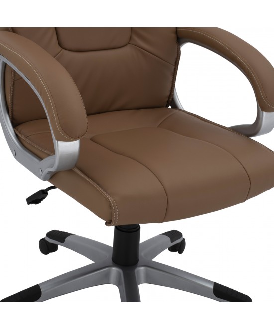 ΚΑΡΕΚΛΑ ΓΡΑΦΕΙΟΥ CHANDER HM1092.09 ΣΕ CAMEL ΑΠΟΧΡΩΣΗ 63x66x116 εκ. ΚΑΡΕΚΛΑ ΓΡΑΦΕΙΟΥ CHANDER HM1092.09 ΣΕ CAMEL ΑΠΟΧΡΩΣΗ 63x66x116 εκ.
