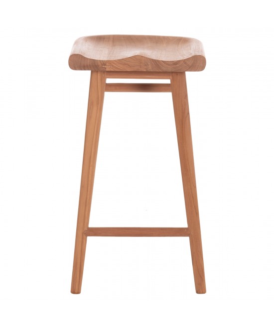 ΣΚΑΜΠΟ ΜΠΑΡ BOLMAR HM18108 ΞΥΛΟ ΤΕΑΚ ΣΕ ΦΥΣΙΚΟ 40.5x44x74Υεκ.