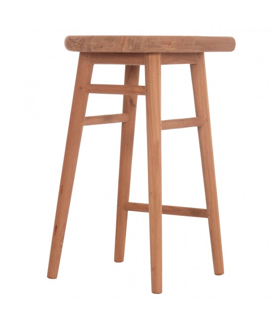 ΣΚΑΜΠΟ ΜΠΑΡ BOLMAR HM18108 ΞΥΛΟ ΤΕΑΚ ΣΕ ΦΥΣΙΚΟ 40.5x44x74Υεκ.