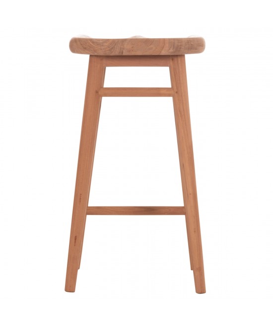 ΣΚΑΜΠΟ ΜΠΑΡ BOLMAR HM18108 ΞΥΛΟ ΤΕΑΚ ΣΕ ΦΥΣΙΚΟ 40.5x44x74Υεκ.