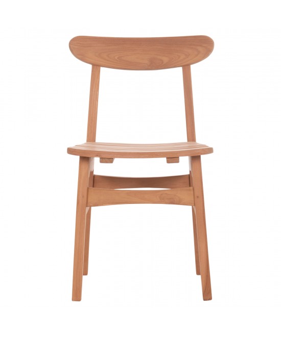 ΚΑΡΕΚΛΑ ΤΡΑΠΕΖΑΡΙΑΣ ΕΞ.ΧΩΡΟΥ ROBBIE HM18115 ΞΥΛΟ TEAK--ΦΥΣΙΚΟ 48x51x82Υεκ.