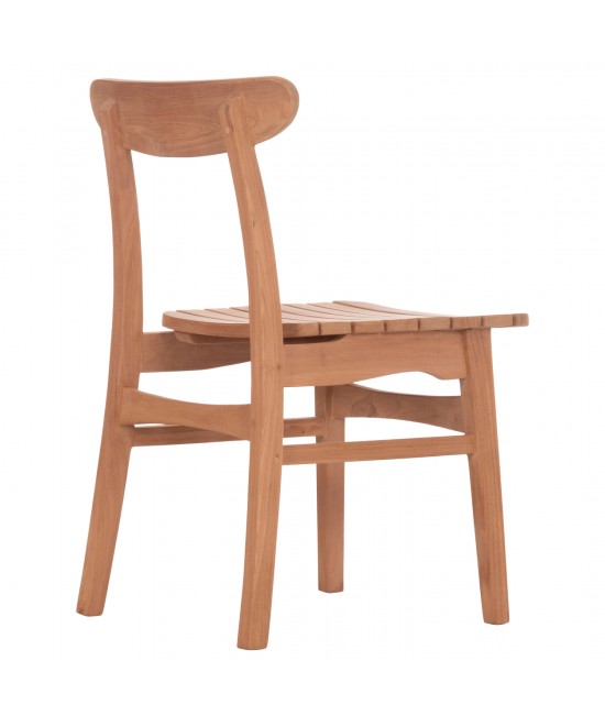 ΚΑΡΕΚΛΑ ΤΡΑΠΕΖΑΡΙΑΣ ΕΞ.ΧΩΡΟΥ ROBBIE HM18115 ΞΥΛΟ TEAK--ΦΥΣΙΚΟ 48x51x82Υεκ.