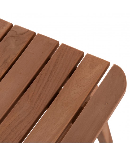 ΚΑΡΕΚΛΑ ΤΡΑΠΕΖΑΡΙΑΣ ΕΞ.ΧΩΡΟΥ ROBBIE HM18115 ΞΥΛΟ TEAK--ΦΥΣΙΚΟ 48x51x82Υεκ.