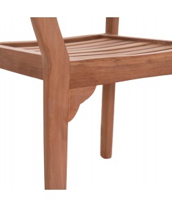 ΠΟΛΥΘΡΟΝΑ ΕΞΩΤ.ΧΩΡΟΥ ERMIONI HM18129 ΞΥΛΟ TEAK--ΦΥΣΙΚΟ ΧΡΩΜΑ 60x59x84Υεκ.