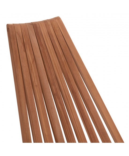 ΠΟΛΥΘΡΟΝΑ LOUNGE ΠΤΥΣΣΟΜΕΝΗ SHIGAO HM18112 ΞΥΛΟ TEAK--ΦΥΣΙΚΟ 61x88.5x89Υεκ.