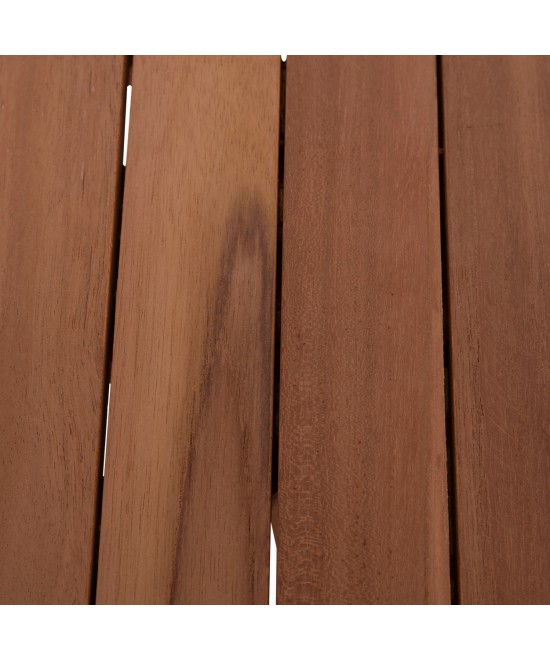 ΕΠΙΦΑΝΕΙΑ ΤΡΑΠΕΖΙΟΥ ΣΤΡΟΓΓΥΛΗ HM18133 ΞΥΛΟ TEAK--ΦΥΣΙΚΟ Φ70x4(πάχος)εκ.