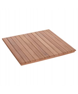 ΕΠΙΦΑΝΕΙΑ ΤΡΑΠΕΖΙΟΥ ΤΕΤΡΑΓΩΝΗ HM18135 ΞΥΛΟ TEAK--ΦΥΣΙΚΟ 60x60x4(πάχος)εκ.