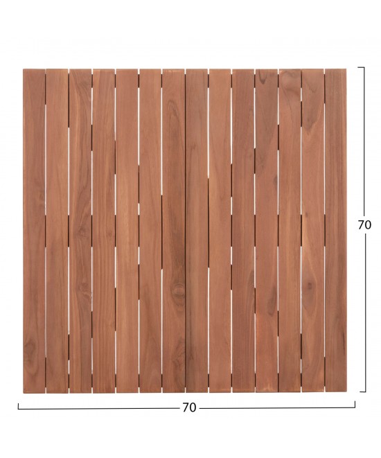 ΕΠΙΦΑΝΕΙΑ ΤΡΑΠΕΖΙΟΥ ΤΕΤΡΑΓΩΝΗ HM18136 ΞΥΛΟ TEAK--ΦΥΣΙΚΟ 70x70x4(πάχος)εκ. ΕΠΙΦΑΝΕΙΑ ΤΡΑΠΕΖΙΟΥ ΤΕΤΡΑΓΩΝΗ HM18136 ΞΥΛΟ TEAK--ΦΥΣΙΚΟ 70x70x4(πάχος)εκ.