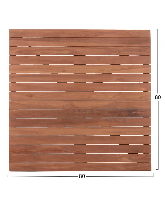 ΕΠΙΦΑΝΕΙΑ ΤΡΑΠΕΖΙΟΥ ΤΕΤΡΑΓΩΝΗ HM18137 ΞΥΛΟ TEAK--ΦΥΣΙΚΟ 80x80x4(πάχος)εκ. ΕΠΙΦΑΝΕΙΑ ΤΡΑΠΕΖΙΟΥ ΤΕΤΡΑΓΩΝΗ HM18137 ΞΥΛΟ TEAK--ΦΥΣΙΚΟ 80x80x4(πάχος)εκ.