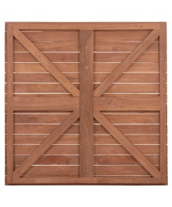 ΕΠΙΦΑΝΕΙΑ ΤΡΑΠΕΖΙΟΥ ΤΕΤΡΑΓΩΝΗ HM18137 ΞΥΛΟ TEAK--ΦΥΣΙΚΟ 80x80x4(πάχος)εκ.