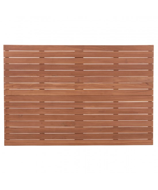 ΕΠΙΦΑΝΕΙΑ ΤΡΑΠΕΖΙΟΥ ΟΡΘΟΓΩΝΙΑ HM18138 ΞΥΛΟ TEAK--ΦΥΣΙΚΟ 120x80x4(πάχος)εκ.
