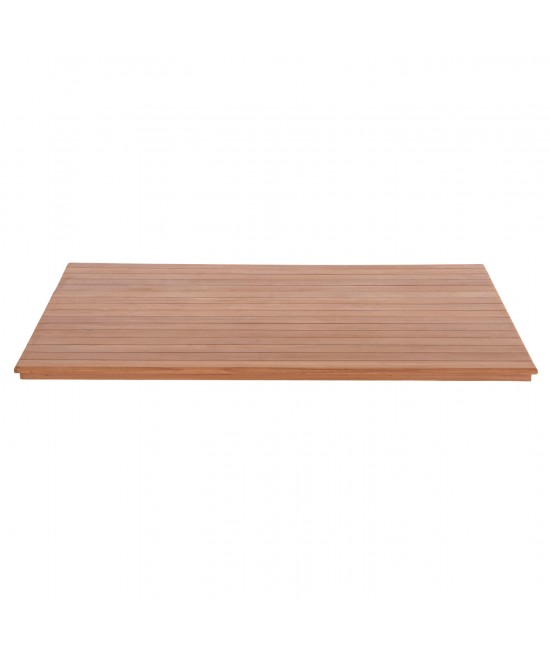ΕΠΙΦΑΝΕΙΑ ΤΡΑΠΕΖΙΟΥ ΟΡΘΟΓΩΝΙΑ HM18138 ΞΥΛΟ TEAK--ΦΥΣΙΚΟ 120x80x4(πάχος)εκ.