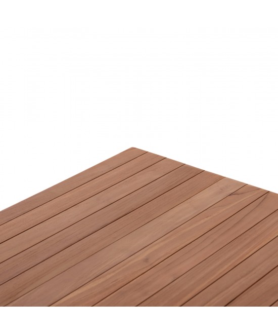 ΕΠΙΦΑΝΕΙΑ ΤΡΑΠΕΖΙΟΥ ΟΡΘΟΓΩΝΙΑ HM18138 ΞΥΛΟ TEAK--ΦΥΣΙΚΟ 120x80x4(πάχος)εκ.