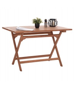ΤΡΑΠΕΖΙ ΠΤΥΣΣΟΜΕΝΟ ΟΡΘΟΓΩΝΙΟ ERIS HM18117 ΞΥΛΟ TEAK--ΦΥΣΙΚΟ 120x70x76Υεκ.