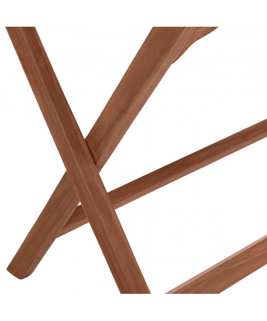 ΤΡΑΠΕΖΙ ΠΤΥΣΣΟΜΕΝΟ ΟΡΘΟΓΩΝΙΟ ERIS HM18117 ΞΥΛΟ TEAK--ΦΥΣΙΚΟ 120x70x76Υεκ.