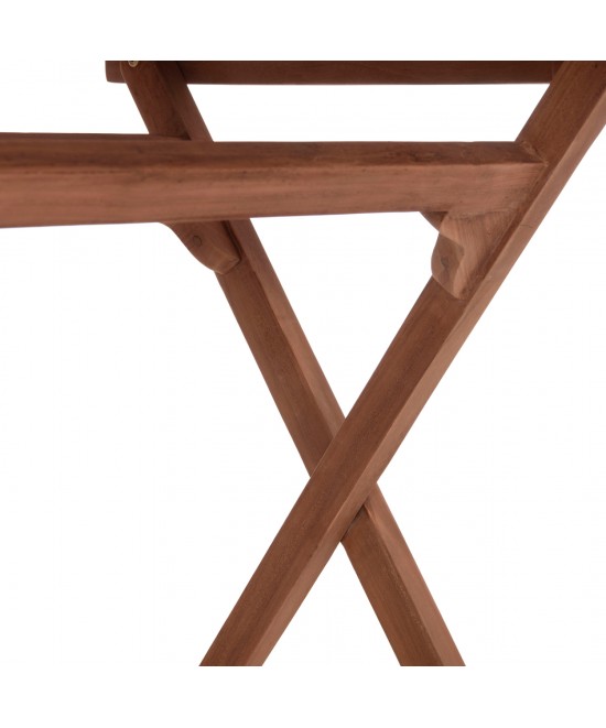 ΤΡΑΠΕΖΙ ΠΤΥΣΣΟΜΕΝΟ ΟΡΘΟΓΩΝΙΟ ERIS HM18117 ΞΥΛΟ TEAK--ΦΥΣΙΚΟ 120x70x76Υεκ.