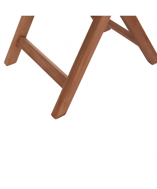 ΤΡΑΠΕΖΙ ΣΚΗΝΟΘΕΤΗ ΤΕΤΡΑΓΩΝΟ HEIDEL HM18121 ΞΥΛΟ TEAK--ΦΥΣΙΚΟ 60x60x75Υεκ.