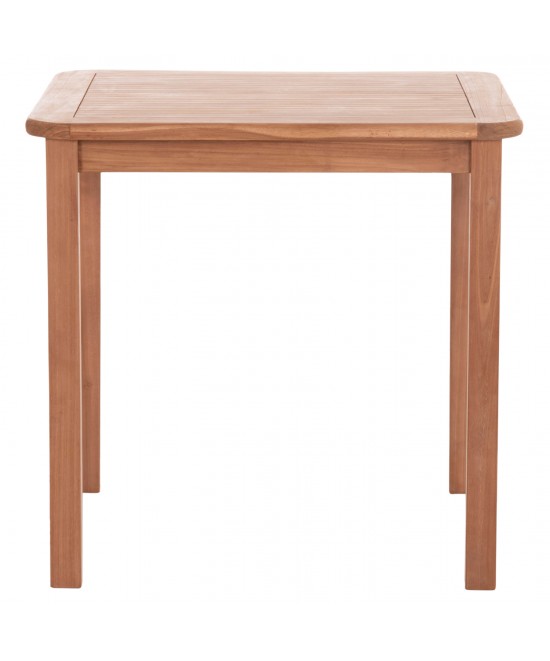 ΤΡΑΠΕΖΙ ΤΕΤΡΑΓΩΝΟ PRESSCOT HM18122 ΞΥΛΟ TEAK--ΦΥΣΙΚΟ 80x80x76Υεκ.