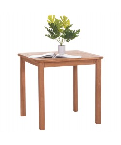 ΤΡΑΠΕΖΙ ΤΕΤΡΑΓΩΝΟ PRESSCOT HM18122 ΞΥΛΟ TEAK--ΦΥΣΙΚΟ 80x80x76Υεκ.