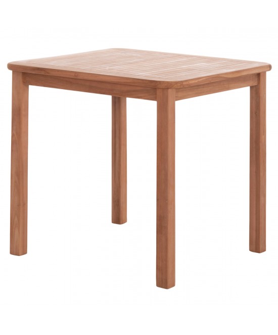 ΤΡΑΠΕΖΙ ΤΕΤΡΑΓΩΝΟ PRESSCOT HM18122 ΞΥΛΟ TEAK--ΦΥΣΙΚΟ 80x80x76Υεκ.