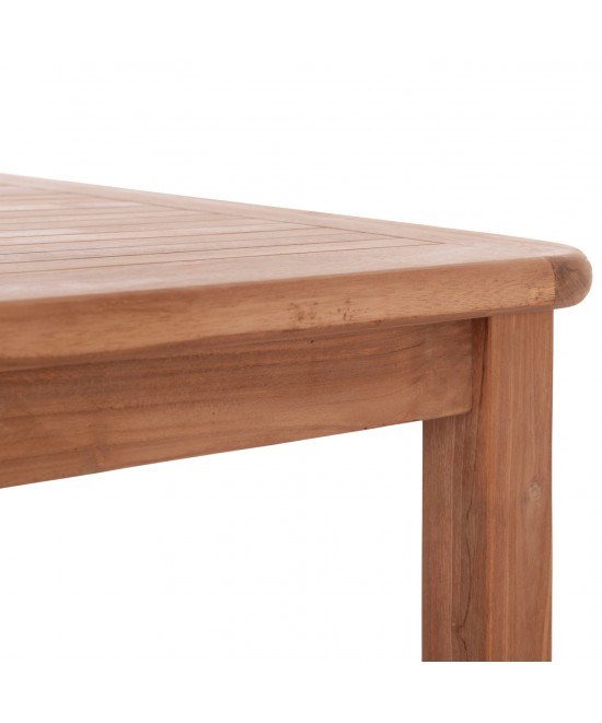 ΤΡΑΠΕΖΙ ΤΕΤΡΑΓΩΝΟ PRESSCOT HM18122 ΞΥΛΟ TEAK--ΦΥΣΙΚΟ 80x80x76Υεκ.