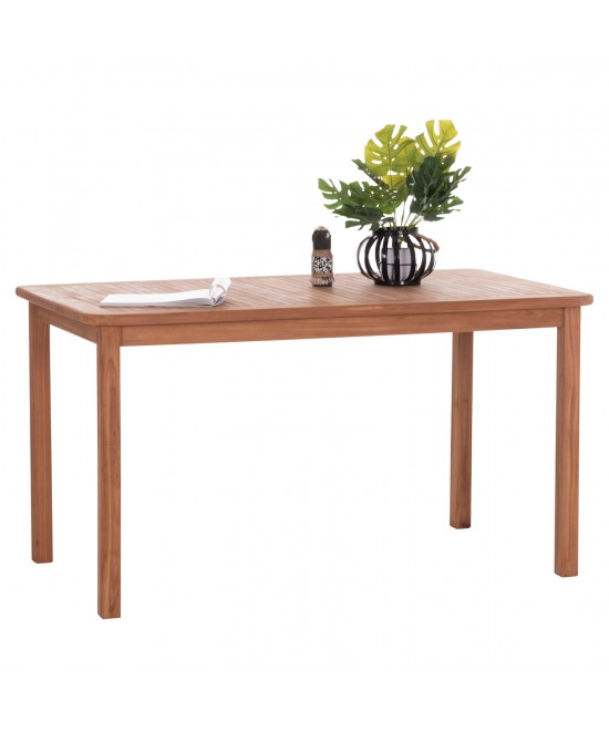 ΤΡΑΠΕΖΙ ΟΡΘΟΓΩΝΙΟ PRESSCOT HM18123 ΞΥΛΟ TEAK--ΦΥΣΙΚΟ 140x80x76Υεκ. ΤΡΑΠΕΖΙ ΟΡΘΟΓΩΝΙΟ PRESSCOT HM18123 ΞΥΛΟ TEAK--ΦΥΣΙΚΟ 140x80x76Υεκ.