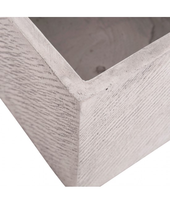 ΣΕΤ 4ΤΜΧ ΓΛΑΣΤΡΕΣ ΤΕΤΡΑΓΩΝΕΣ GARDENER HM4730 FIBERCLAY ΓΚΡΙ CEMENT 37x37x32Υεκ. ΣΕΤ 4ΤΜΧ ΓΛΑΣΤΡΕΣ ΤΕΤΡΑΓΩΝΕΣ GARDENER HM4730 FIBERCLAY ΓΚΡΙ CEMENT 37x37x32Υεκ.