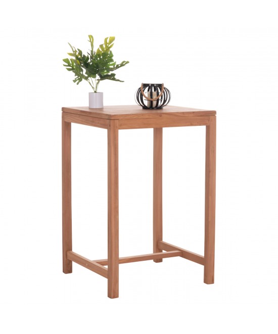 ΤΡΑΠΕΖΙ ΜΠΑΡ ΤΕΤΡΑΓΩΝΟ PRESSCOT HM18113 ΞΥΛΟ TEAK ΣΕ ΦΥΣΙΚΟ 70x70x105Υεκ. ΤΡΑΠΕΖΙ ΜΠΑΡ ΤΕΤΡΑΓΩΝΟ PRESSCOT HM18113 ΞΥΛΟ TEAK ΣΕ ΦΥΣΙΚΟ 70x70x105Υεκ.