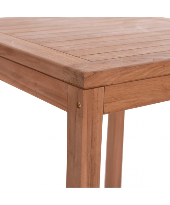 ΤΡΑΠΕΖΙ ΜΠΑΡ ΤΕΤΡΑΓΩΝΟ PRESSCOT HM18113 ΞΥΛΟ TEAK ΣΕ ΦΥΣΙΚΟ 70x70x105Υεκ. ΤΡΑΠΕΖΙ ΜΠΑΡ ΤΕΤΡΑΓΩΝΟ PRESSCOT HM18113 ΞΥΛΟ TEAK ΣΕ ΦΥΣΙΚΟ 70x70x105Υεκ.
