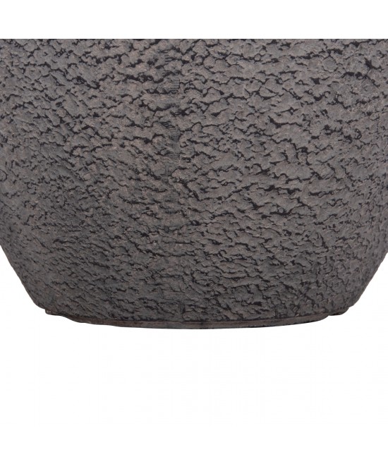 ΣΕΤ 3ΤΜΧ ΓΛΑΣΤΡΕΣ ΣΕΙΡΑ GARDENER HM4725 FIBERCLAY-ΣΕ ΣΚΟΥΡΟ CEMENT ΧΡΩΜΑ Φ55x54Υεκ