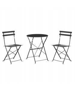 ΣΕΤ ΖΑΠΠΕΙΟΥ 3TMX SOPHIE HM21118.02 ΜΕΤΑΛΛΙΚΟ ΣΕ ΜΑΥΡΟ ΧΡΩΜΑ