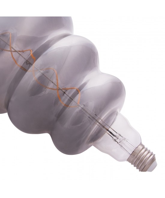 ΦΩΤΙΣΤΙΚΟ ΟΡΟΦΗΣ ΚΡΕΜΑΣΤΟ ΜΕ ΛΑΜΠΤΗΡΑ HM11932.02--ΣΧΟΙΝΙ 1m ΠΑΧΟΥΣ 2cm-ΝΤΟΥΙ Ε27