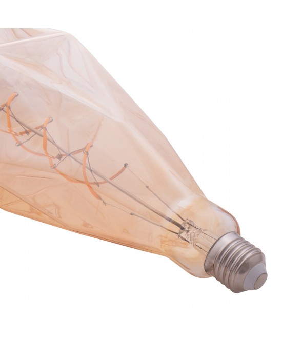 ΦΩΤΙΣΤΙΚΟ ΟΡΟΦΗΣ ΚΡΕΜΑΣΤΟ ΜΕ ΛΑΜΠΤΗΡΑ HM11934--ΣΧΟΙΝΙ 1m ΠΑΧΟΥΣ 2cm-ΝΤΟΥΙ Ε27